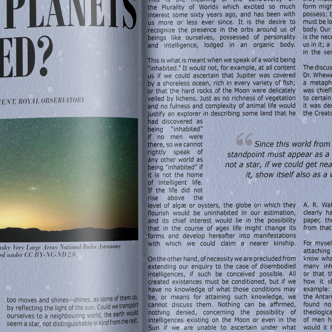 thumbnail image shows a partial view of a magazine spread.